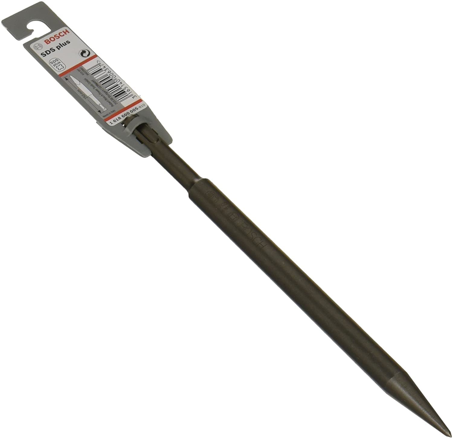 Bosch 1618600005 Pointed Chisel with Sds-Plus