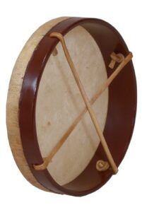 frame drum, 10", with beater