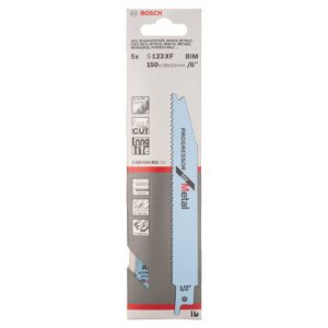 Bosch 2608654402 Sabre Saw Blade"S 123 XF" (5 Piece)