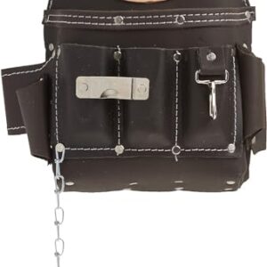 McGuire-Nicholas 526-CC Brown Professional Electrician'S Pouch, oil tanned leather