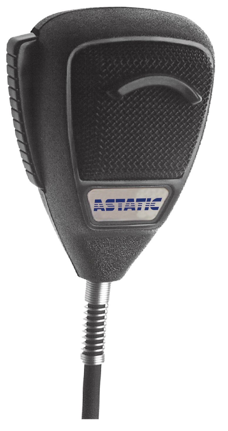 Astatic 631L Noise-Canceling Omnidirectional Dynamic Palmheld Microphone with Talk Switch