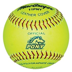 macgregor® pony® approved 11" softball (