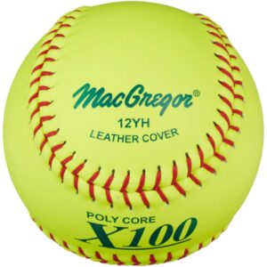 MacGregor NFHS Fast Pitch Softball, 12-inch (One Dozen)