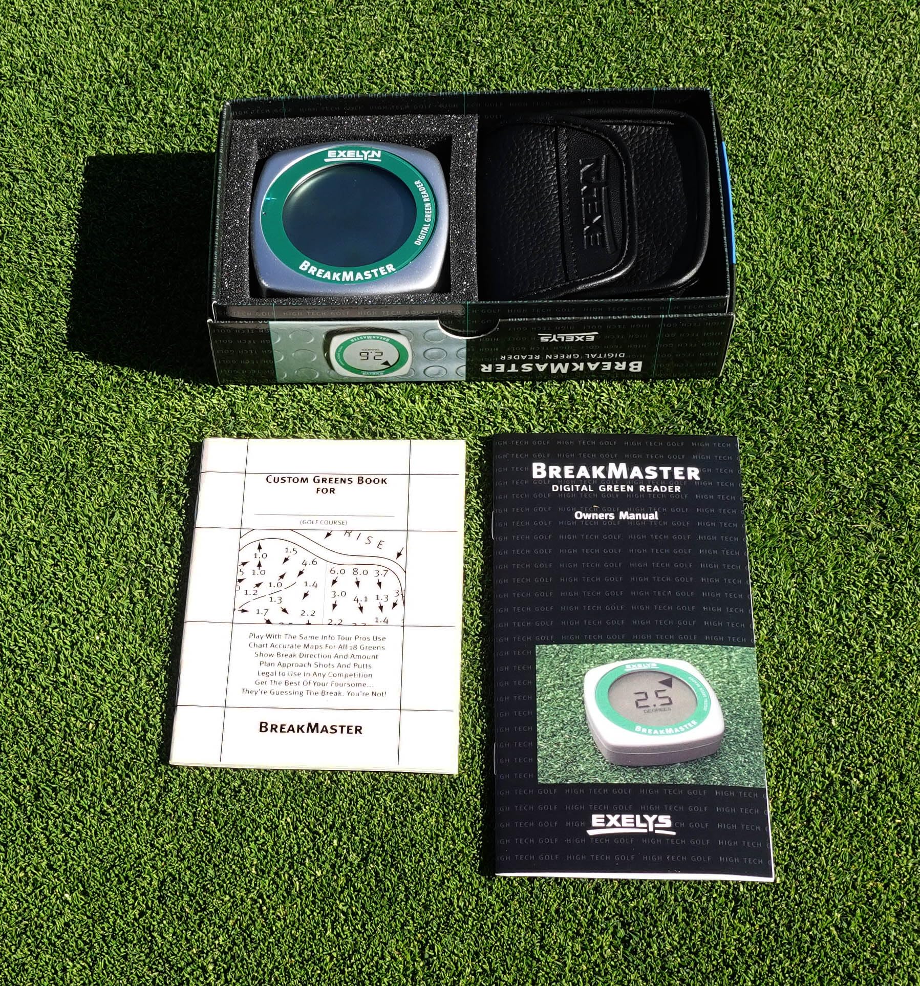 BreakMaster Digital Golf Putting Green Reader Used by PGA, LPGA and Champions Tour Pros