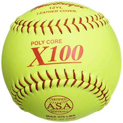 MacGregor ASA Fast Pitch Softball, 12''