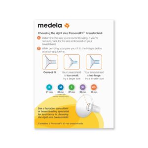 medela breast pump shields, personalfit breast shields size extra large, 30mm, breast shields for pumping and easy compatibility with medela breast pumps