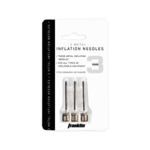 franklin sports 3 pack of inflation needles silver