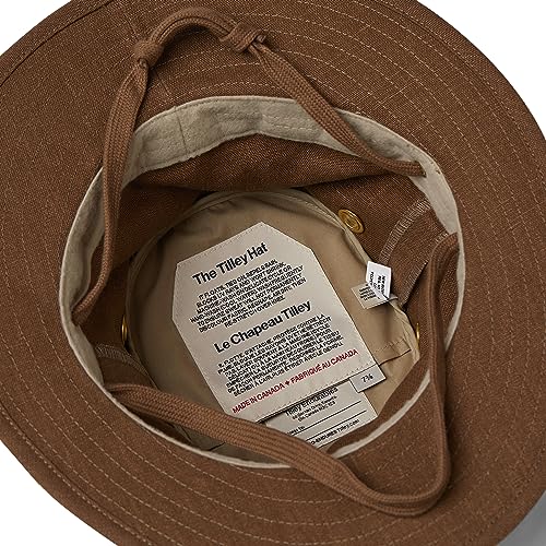 Tilley TH5 Hemp Hat, Mocha, 7.875