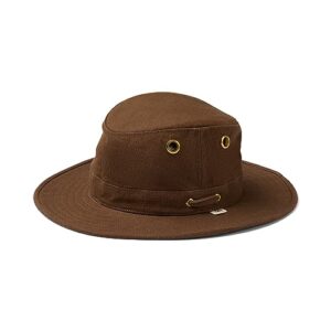 Tilley mens Hemp Bucket Hat, Mocha, 7.375 US