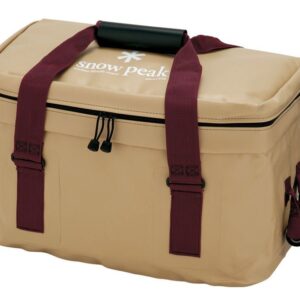 Snow Peak Soft Cooler 38 - Keeps Drinks Cold and Food Fresh - 10 Gal, 19 x 12.5 x 12.5 in