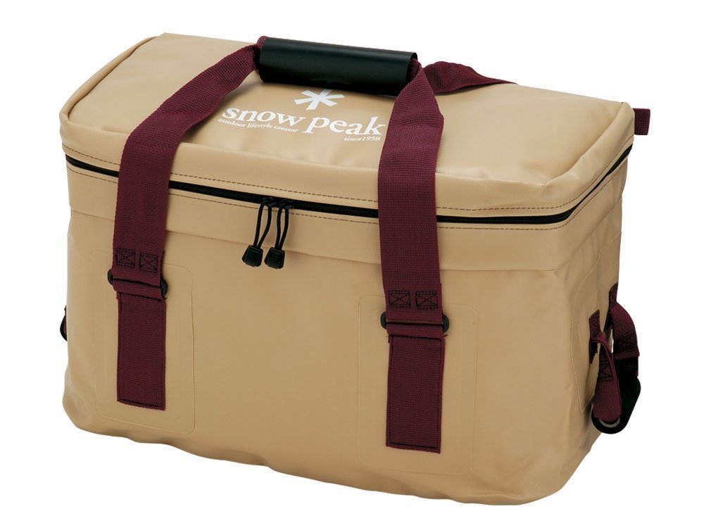 Snow Peak Soft Cooler 38 - Keeps Drinks Cold and Food Fresh - 10 Gal, 19 x 12.5 x 12.5 in