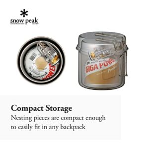 Snow Peak Trek Combo 4 Piece Cook Set