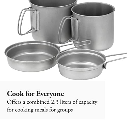 Snow Peak Trek Combo 4 Piece Cook Set