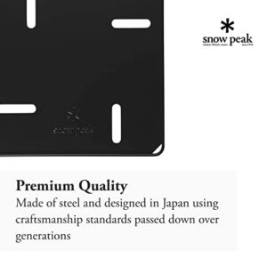 Snow Peak Base Plate, Small, Black