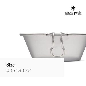 Snow Peak Stainless Steel Sierra Cup, Cooking Measuring Cup