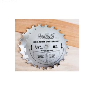 Freud SBOX8: 8" Box Joint Cutter Set