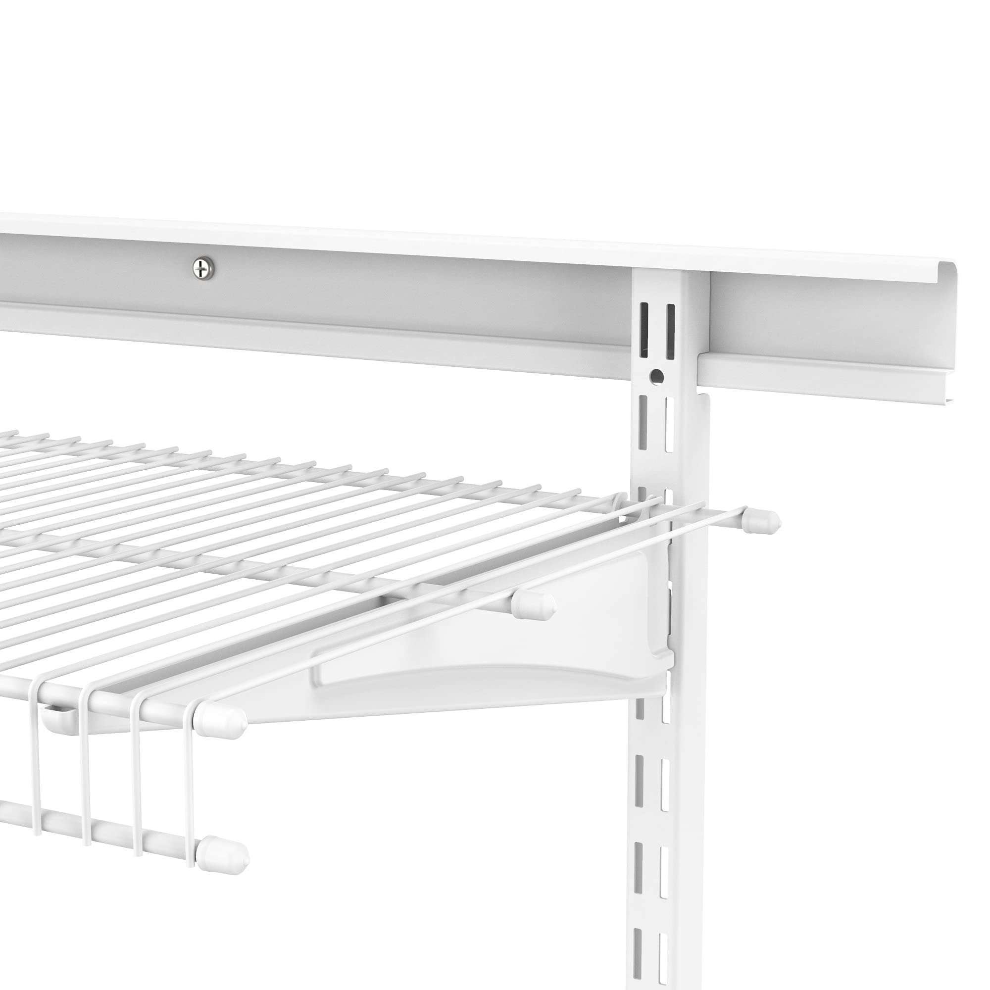 ClosetMaid 2826 ShelfTrack 40-Inch Hang Track, White