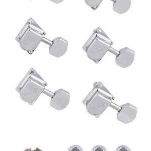 Fender 70s "F" Style Guitar Tuning Machines/Chrome, Set of 6