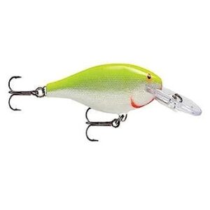 Rapala Shad Rap 07 Fishing lure, 2.75-Inch, Silver Fluorescent Chartreuse