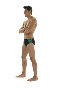 speedo splash spliced brief (36-38 only),blue(004),36