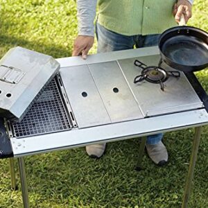 Snow Peak Iron Grill Table 3-Unit Frame