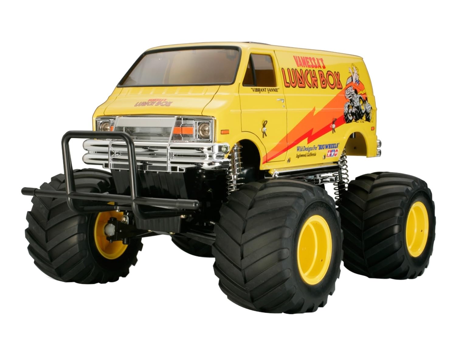 TAMIYA America, Inc 1/12 Lunch Box 2WD Monster Truck Kit, TAM58347