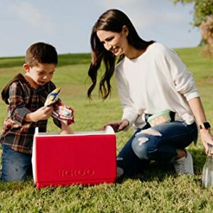 Igloo Playmate Elite Cooler Red/White, 16 Qt