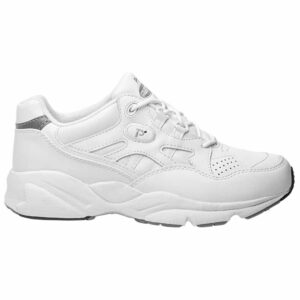 Propét Womens Stability Walker Walking Walking Sneakers Shoes - White - Size 9.5 B