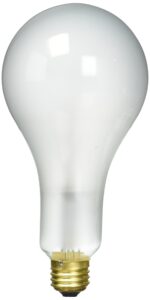 westinghouse 0397500, 300 watt, 120 volt frosted incand ps30 light bulb, 750 hour 5860 lumen