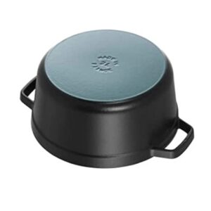 Staub Round Dutch Oven 4-Quart Matte Black