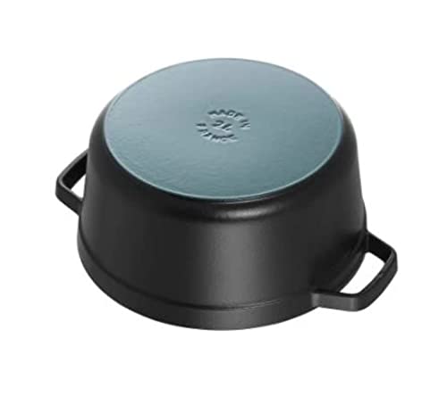 Staub Round Dutch Oven 4-Quart Matte Black