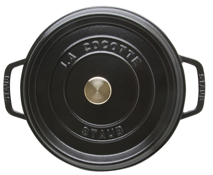 Staub Round Dutch Oven 4-Quart Matte Black