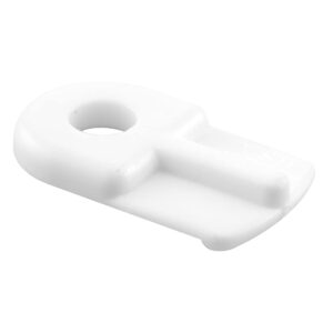 prime-line pl 14518 flush plastic screen clip, white (25 pack)