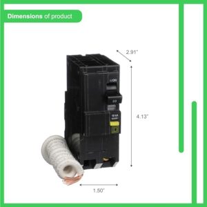 Square D - QO250GFICP QO 50-Amp Two-Pole GFCI Breaker