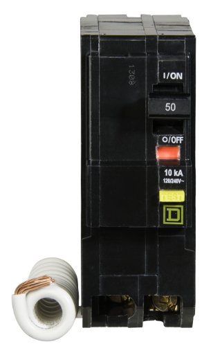 Square D - QO250GFICP QO 50-Amp Two-Pole GFCI Breaker