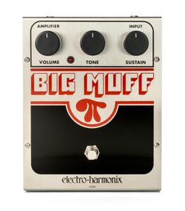 electro-harmonix big muff pi guitar effects pedal