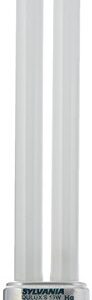 OSRAM SYLVANIA Dulux S Ecologic Pl Type Compact Lamp, S (T4), 13 Watt, 3500K, 82 CRI, Gx23, 120 Volts-683365