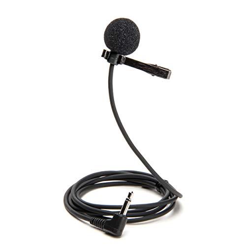 Azden EX-503 Omni-Directional Lavalier Microphone with 3.5 mm TS Connector