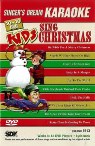 kids sing christmas (karaoke dvd)