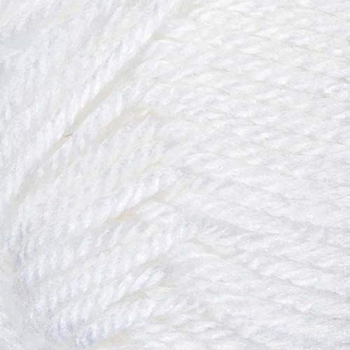 RED HEART Soft Yarn, White