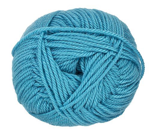 RED HEART Turquoise Soft Yarn, 1 Pack