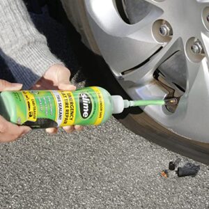 Slime 10011 Flat Tire Puncture Repair Sealant, Emergency Repair for highway vehicles, suitable for Cars/Trailers, Non-toxic, eco-friendly, 16 oz bottle