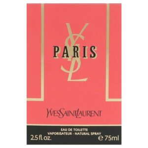 Yves Saint Laurent Paris By Yves Saint Laurent For Women. Eau De Toilette Spray 2.5 Ounces