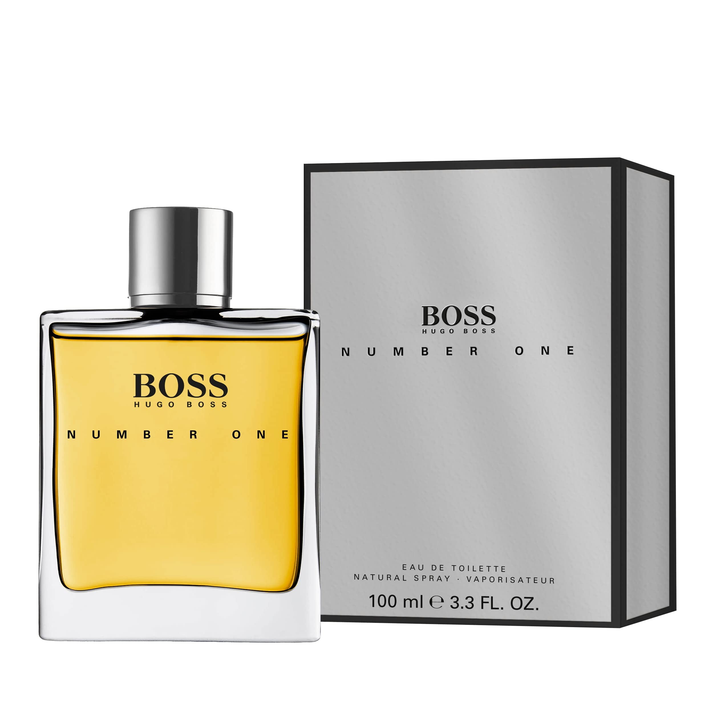 Hugo Boss NO. 1 Eau de Toilette - Fragrance for Men, 3.3 Fl. Oz.