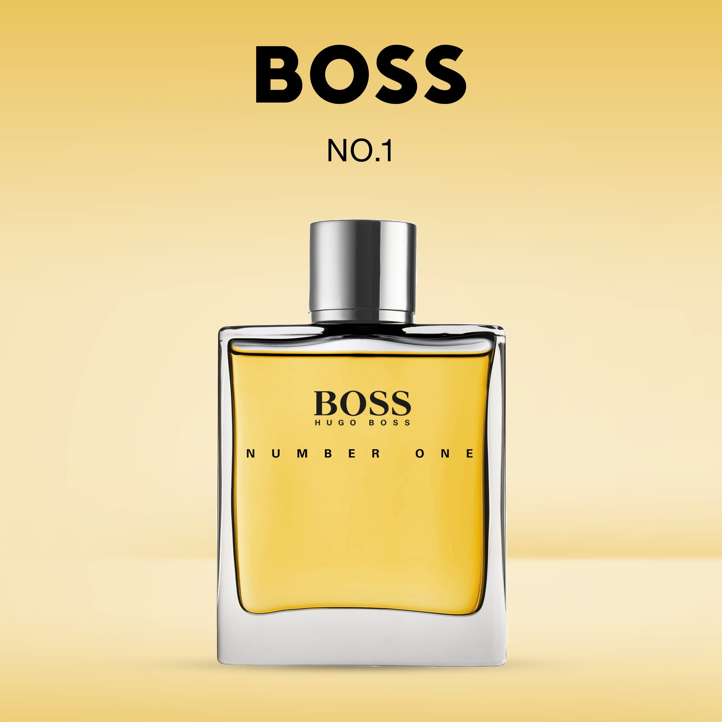 Hugo Boss NO. 1 Eau de Toilette - Fragrance for Men, 3.3 Fl. Oz.