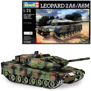 revell of germany leopard 2 a6m plastic model kit