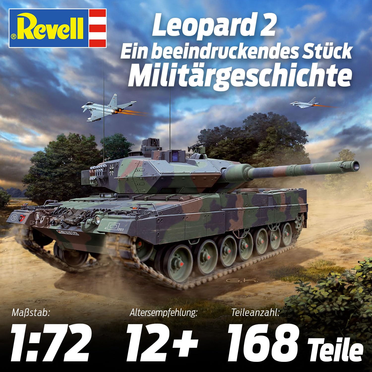 Revell of Germany Leopard 2 A6M Plastic Model Kit