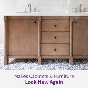 Rejuvenate Cabinet And Furniture Restorer Fills In Scratches, Shines And Protects Indoor Cabinets And Furniture, 16 Ounces