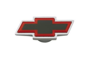 proform 141-322 chrome air cleaner wing nut with small red bowtie logo for 1/4-20" thread