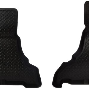 Husky Liners Classic Style Series | Fits 1997 - 2024 Ford E-350, 17-24 E - 450 SD, 1997 - 2014 Ford E-150/E-250, Front Floor Liners, Black | 33251